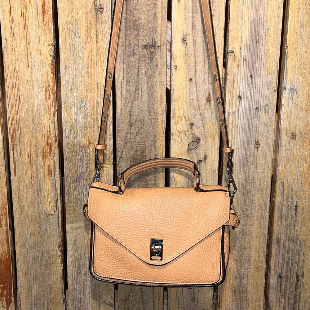 Rebecca Minkoff Tan Leather Shoulder Bag